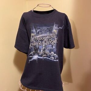 Disney Black Short Sleeve Tee with Graphic Print